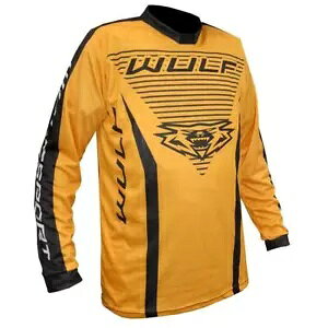 Wulfsport lpjA gNX W[W 2023 gNX MX Nbh ATV gbv CG[ Wulfsport Adults Linear Motocross Jersey 2023 Motorcross MX Quad ATV Top Yellow