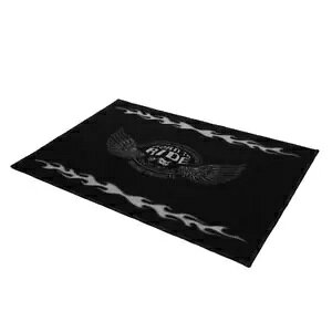 IbNXtH[h hA}bg t[ I[goC K[W [NVbv hA}bg 90x60cm Oxford Door Mat Flame Motorcycle Garage Workshop Doormat 90x60cm