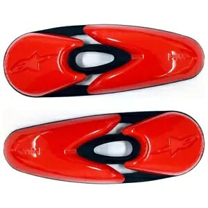 Alpinestars �����p�g�D �X���C�_�[ �X�[�p�[�e�b�N/SMX R/5 �u�[�c �y�A ���b�h �V�i Alpinestars Replaceable Toe Sliders For Supertech/SMX R/5 Boots Pair Red New �y���s�A���i�z