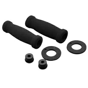 BikeIt I[goC tH[ Obv oCN nho[ Obv ubN yA 22/25mm BikeIt Motorcycle Foam Grips Motorbike Handlebar Grip Black Pair 22/25mm