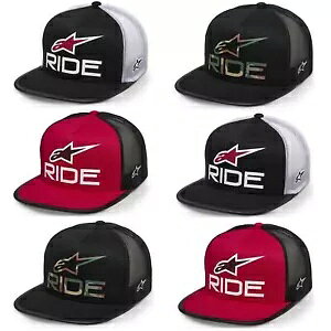 Alpinestars Ch 4.0 gbJ[ nbg jZbNX JWA x[X{[ Xibv obN ubN bh Jt[W Alpinestars Ride 4.0 Trucker Hat Unisex Casual Baseball Snap Back Black Red Camo