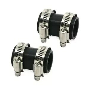 ���}�n �o���V�[�p 2 �Z�b�g �S�����G�L�]�[�X�g�_�N�g�N�����v �S�N�� FMF DG �Ȃ� ATV For Yamaha Banshee Set of 2 Rubber Exhaust Duct Clamps All Years FMF DG etc. ATV