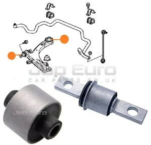 �z���_ �X�e�b�v���S�� 2.0i 2.4 RG 05-09 �t�����g���A�R���g���[���E�B�b�V���{�[���A�[���u�b�V���Z�b�g For Honda Step Wagon 2.0i 2.4 RG 05-09 Front Lower Control Wishbone Arm Bush Set �y���s�A���i�z