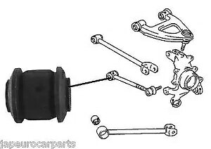 NTX Ls400 4.0i V8 Ucf20 1994-2001 AARg[A[bhubV X1 Lexus Ls400 4.0i V8 Ucf20 1994-2001 Rear Lower Control Arm Rod Bush X1