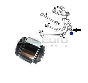 NTX Ls400 4.0i V8 Ucf10 1990-1994 AAnuLAibN[YubV For Lexus Ls400 4.0i V8 Ucf10 1990-1994 Rear Lower Hub Carrier Knuckle Rose Bush