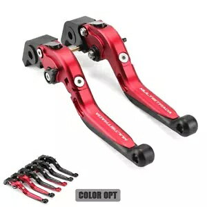 DUCATI eBXg[_ 1260/S 950/S 1200 p܂肽݊g\u[L Nb` o[ Folding Extendable Brake Clutch Levers for DUCATI Multistrada 1260/S 950/S 1200