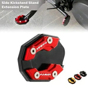 N-MAX ���S�L�b�N�X�^���h�X�^���h�����v���[�g���}�n NMAX 155 125 2022 2023 150 N-MAX LOGO Kickstand Stand Extension Plate for YAMAHA NMAX 155 125 2022 2023 150 �y���s�A���i�z