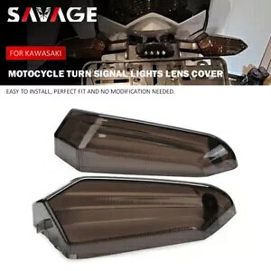 A^[VOiCgY KAWASAKI NINJA 650/R ZX6R 300 400 Z 1000SX ER6Fp Rear Turn Signal Lights Lens for KAWASAKI NINJA 650/R ZX6R 300 400 Z 1000SX ER6F