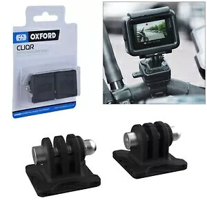 IbNXtH[h CLIQR ANV J }Eg oCN X|[c ubN I[goC jo[T Oxford CLIQR Action Camera Mounts Motorbike Sports Black Motorcycle Universal