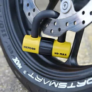 IbNXtH[h I[goC ZLeB HD }bNX u[L fBXN bN CG[ Sɔ̔ Oxford Motorcycle Security HD Max Brake Disc Lock Yellow Sold Secure