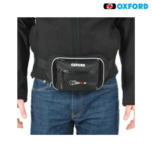 オックスフォード XW1s オートバイウエストバッグ 1.5L バイクバムバッグポーチ ブラック Oxford XW1s Motorcycle Waist Bag 1.5L Motorbike Bum Bag Pouch Black