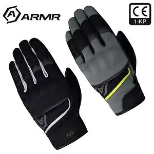 ARMR Moto Eyoshi 3.0 Air �����Y �V���[�g �x���g �u���b�N �T�}�[ �o�C�N �I�[�g�o�C �O���[�u ARMR Moto Eyoshi 3.0 Air Mens Short Vented Black Summer Bike Motorcycle Gloves