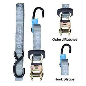 �I�b�N�X�t�H�[�h ���`�F�b�g �t�b�N �I�[�g�o�C ���[�^�[ �o�C�N���s�^�C�_�E�� �X�g���b�v Oxford Ratchet Hook Motorcycle Motor Bike Travel Tie Down Straps