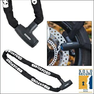 IbNXtH[h GP 2M 8mm I[goC `F[ & bN oCN XN[^[ ] ZLeB Oxford GP 2M 8mm Motorcycle Chain & Lock Motorbike Scooter Bicycle Security