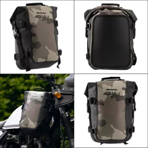IbNXtH[h ANA C7 hI[goC NbVo[ וobO [pbN  Oxford Aqua C7 Waterproof Motorcycle Crash Bar Luggage Bag Roll Pack Camouflage