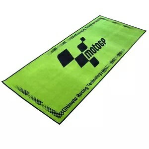 MotoGP �O���[�� ���[�N�V���b�v �K���[�W �s�b�g �I�[�g�o�C �}�b�g �m���X���b�v �ϖ��� 190x80cms MotoGP Green Workshop Garage Pit Motorcycle Mat Non-Slip Oil Resistant 190x80cms �y���s�A���i�z