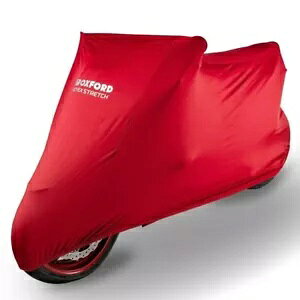 IbNXtH[h vebNX v~A Xgb` oCN Jo[ oCN _Xg L bh Oxford Protex Premium Stretch Motorcycle Cover Indoor Motorbike Dust Large Red