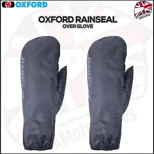IbNXtH[h CV[ hI[goC oCN I[o[ O[u - ubN Oxford Rainseal Waterproof Motorcycle Motorbike Over Glove - Black