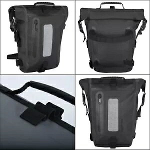 IbNXtH[h ANA T8 ubN h I[goC [ obO e[pbN e[ obO 8L Oxford Aqua T8 Black Waterproof Motorcycle Roll Bag Tail Pack Tail Bag 8L