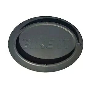 jo[TI[goCoCNI[ooCNTChX^hpbh Puc/Puk/Puck - ubN Universal Motorcycle Motorbike Oval Bike Side Stand Pad Puc/Puk/Puck - Black