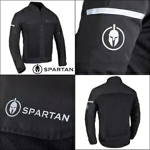 IbNXtH[h Xp^ GA T}[ I[goC oCN X|[c c[O WPbg - ubN Oxford Spartan Air Summer Motorcycle Motorbike Sports Touring Jacket - Black