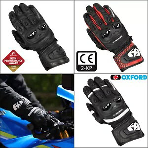 IbNXtH[h lNTX U[ X|[c oCN O[u gbN CE O oCN bh ubN zCg Oxford Nexus Leather Sports Motorcycle Gloves Track CE Long Bike Red Black White