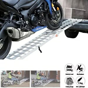 IbNXtH[h A~jE Ch I[goC܂肽ݐύڃv oCN 2.1M x 27.5cm Oxford Aluminium Wide Motorcycle Folding Loading Ramp Motorbike 2.1M x 27.5cm