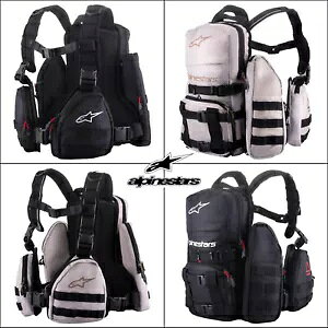 Alpinestars obO - Techdura Tactical MX Enduro Pack - ubN/zCg Alpinestars Bag - Techdura Tactical MX Enduro Pack - Black/White