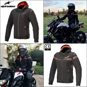 Alpinestars Stella Sektor v2 ebN I[goC WPbg oCN p[J[ ubN R[ Alpinestars Stella Sektor v2 Tech Motorcycle Jacket Motorbike Hoodie Black Coral
