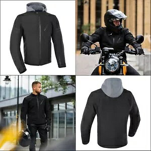 IbNXtH[h t@h hI[goC WPbg tp[J[ R[g ubN Oxford Faringdon Waterproof Motorcycle Jacket Moped Hoodie Coat Black