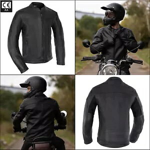 IbNXtH[h wE Y U[ I[goC WPbg v~A Be[W N[U[ oCN ubN Oxford Henlow Men's Leather Motorcycle Jacket Premium Vintage Cruiser Bike Black