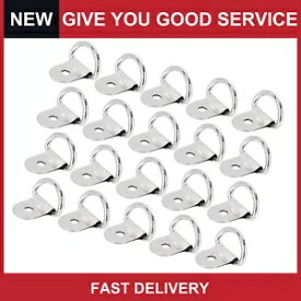 ユニバーサル D シェイプ タイダウン アンカー ラッシング リング 車 トラック ボート用 50個パック Universal D Shape Tie Down Anchors Lashing Ring for Car Truck Boats Pack of 50