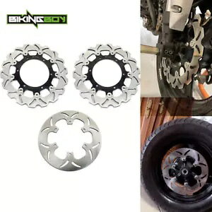 FJR1300 01 02 03 tgAu[L[^[fBXN}n Vmax 1200 1993-2007 FJR1300 01 02 03 Front Rear Brake Rotors Discs For Yamaha Vmax 1200 1993-2007