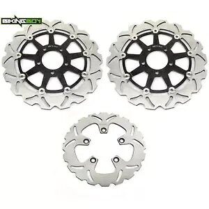XeX tg A u[L [^[ GSX1300 R GSX1300R  1300 (99-07) Stainless Steel Front Rear Brake Rotors GSX1300 R GSX1300R Hayabusa 1300 (99-07)