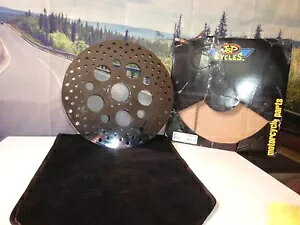 n[[ u[L [^[ DNA FXST FLH |bV N[ tg 11.5" 1984-13 M-RT-1034 Y1 Harley Brake Rotor DNA FXST FLH Polished Chrome Front 11.5" 1984-13 M-RT-1034 Y1