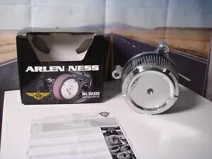 AlX rbOTbJ[ Xe[W1 GAN[i[ xxSStB^[ N[ #50-846 X7 Arlen Ness Big Sucker Stage 1 Air Cleaner Beveled SS Filter Chrome #50-846 X7