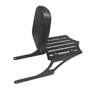 n[[ BDD JX^ ubN Xbg V[V[o[ QbW bN & obNXg - 101-037-502 ZZ Harley BDD Custom Black Slot Sissy Bar Luggage Rack & Backrest - 101-037-502 ZZ