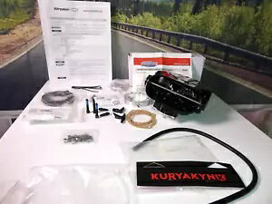 Kuryakyn Blood Groove 9874 nCp[`[W[ ES GANALbg ubN X|[cX^[ X7 ɓK Kuryakyn Blood Groove 9874 Hypercharger ES Air Clear Kit Black Fits Sportster X7