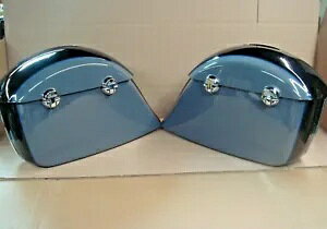 CfBA ThobO 2021 [h}X^[ u[ ^bN XeX O[ AW[ NX^ CE Indian Saddlebags 2021 Roadmaster Blue Metallic Stealth Gray Azure Crystal CE