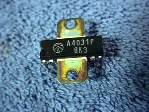 IC SANYO LA4031P `bvAvWσ`bv PC HBe[W IC SANYO LA4031P One Chip Amplifier Integrated Chip PC Circuit Board Vintage