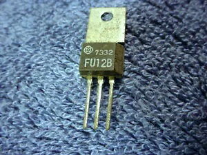 gCAbN FU12B  1 s[X gWX^ TO202 P[X `bv PC  HB Triac FU12B Hitachi 1 Piece Transistor TO202 Case Chip PC Circuit Board HB