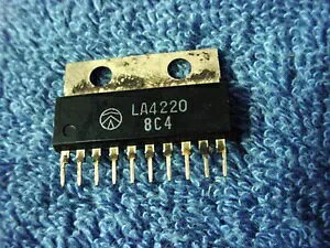 IC SANYO LA4220 VOAv`bv PC H NOS Be[W IC SANYO LA4220 Single Amplifier Integrated Chip PC Circuit Board NOS Vintage