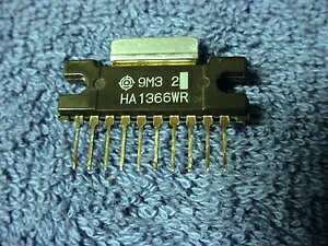 IC  HA1366WR `bvAvWσ`bv PC HBe[W IC HITACHI HA1366WR One Chip Amplifier Integrated Chip PC Circuit Board Vintage