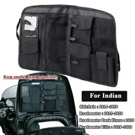 ブラック トランク リッド ストレージ オーガナイザー バッグ インディアン チーフテン ロードマスター 2015?2020 用 Black Trunk Lid Storage Organizer Bag for Indian Chieftain Roadmaster 2015?2020