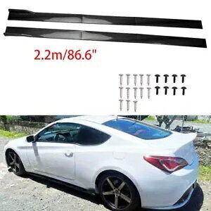 q_CWFlVX 2009-16 J[{t@Co[TChXJ[gbJ[plbv 86.6 "/2.2 [g For Hyundai Genesis 2009-16 Carbon Fiber Side Skirt Rocker Panel Lip 86.6" /2.2M