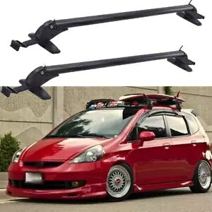 z_tBbg 2006-2012 gbv[tbNNXo[ 43.3 "וJ[SLAč For Honda Fit 2006-2012 Top Roof Rack Cross Bars 43.3" Luggage Cargo Carrier US