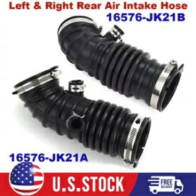 左右リアエアインテークホースキット インフィニティ G35 2007-2008、EX35 2008-2010用 Left & Right Rear Air Intake Hose Kit For INFINITI G35 2007-2008, EX35 2008-2010