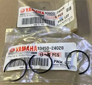 ���}�n OEM �s�X�g�� �T�[�N���b�v x8 XS1 TX650 XS2 Raptor XVS1100 Grizzly 93450-24028-00 Yamaha OEM Piston Circlip x8 XS1 TX650 XS2 Raptor XVS1100 Grizzly 93450-24028-00