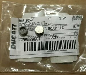 Ducati OE ADJ �I�[�v�j���O ���b�J�[ �A�[�� 2.20 x2�A848 �����X�^�[ �����e�B�X�g���[�_ �ڍ� 84010052A Ducati OE ADJ OPENING ROCKER ARM 2.20 x2, 848 Monster Multistrada More 84010052A �y���s�A���i�z
