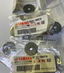���}�n OEM �{�f�B���b�V���[�v���[�g x8 XJ900 FJ600 CT2 CT3 AT3 AT1 YFM + 90201-06074-00 Yamaha OEM Body Washer Plate x8 XJ900 FJ600 CT2 CT3 AT3 AT1 YFM + 90201-06074-00 �y���s�A���i�z